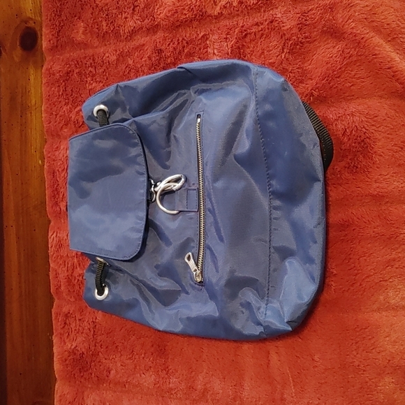 Gap Blue Nylon Backpack - Picture 1 of 12